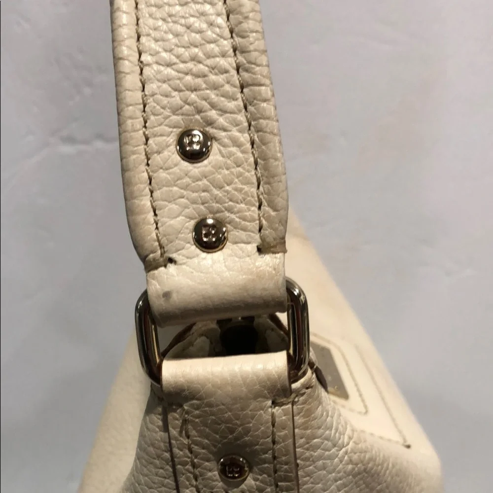 Kate Spade Hudson Pebble Leather Large Hobo Bag Cream/Off White in EUC - Picture 7 of 16